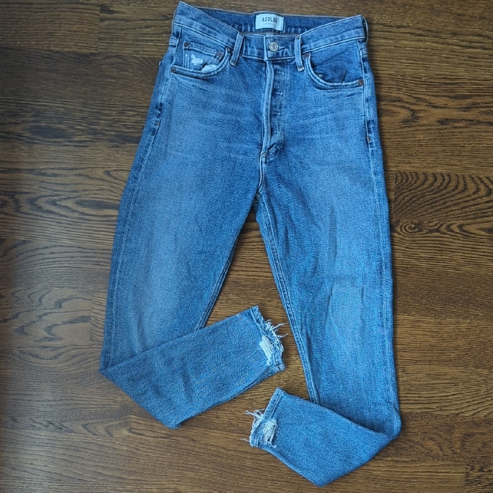 Agolde Nico High Rise Jeans Size 25